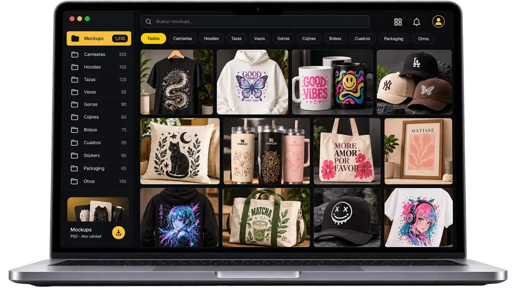 Pack diseño de mockups